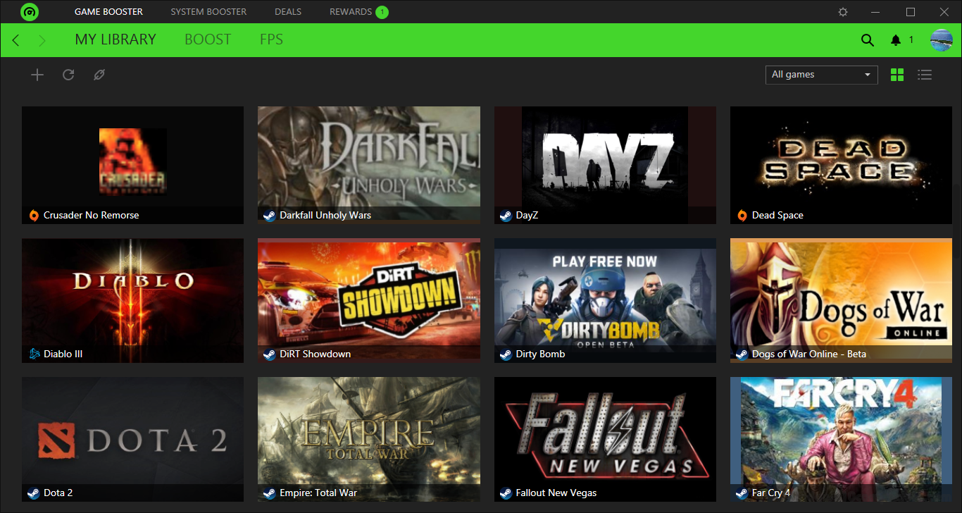 Razer Cortex Game Booster 10.7.9.0 download the new version for windows